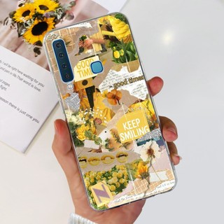 Dành Cho Samsung Galaxy A9 2018 Ốp Lưng SM-A920F SM-A920N Ốp Lưng Điện Thoại TPU Mềm Hoa Thời Trang Cho Samsung A9 2018 A9s A9 Ngôi Sao Vỏ
