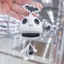 Hình đầu lâu Móc khóa tinh tế Móc khóa Giá đỡ chìa khóa Túi Goodie Đồ dùng nhồi bông