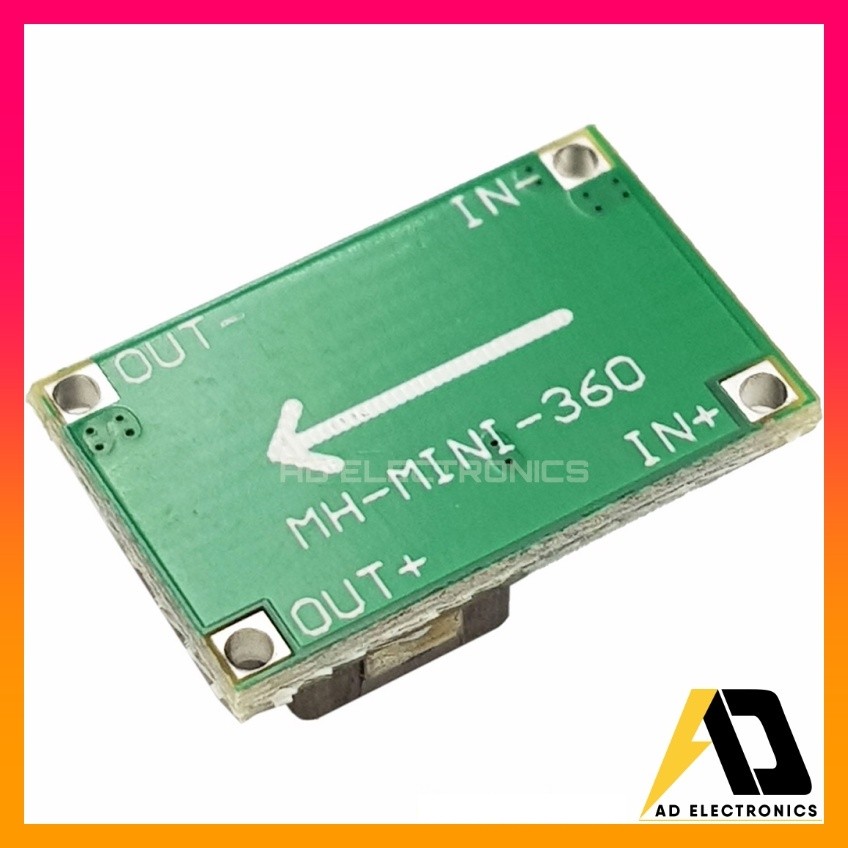 Mạch hạ áp Mini- 360 DC - DC input 4.75 - 18VDC output 0.9 - 15VDC ...