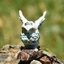 PWSEND Mini Owl Bức Tượng, Thủ Công Vườn Cổ Tích Thu Nhỏ Động Vật, Quà Tặng Nhà Sân Vườn Nhựa Để Bàn Trang Trí Điêu Khắc Mini Trang Trí