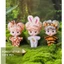 Búp bê tái sinh EDIWANY, Quần áo họa tiết động vật Búp bê Mini 8 Inch, Đồ chơi trẻ em dễ thương Smile Baby Series Mô phỏng búp bê bé Quà tặng sinh nhật