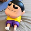 Dễ Thương Crayon Mới Chen Giá Đỡ Điện Thoại Hoạt Hình Để Bàn Trang Trí Quà Tặng