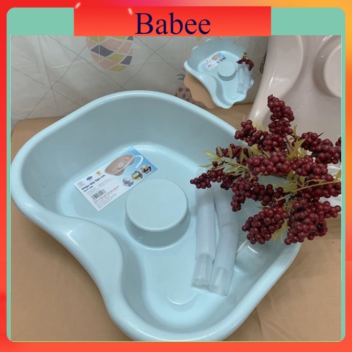 Chậu gội đầu tại giường cho người già, bà bầu, trẻ nhỏ Nhựa Việt Nhật -Thau gội đầu tiện ích (MS: 2206) Buôn rẻ 01358 Ba