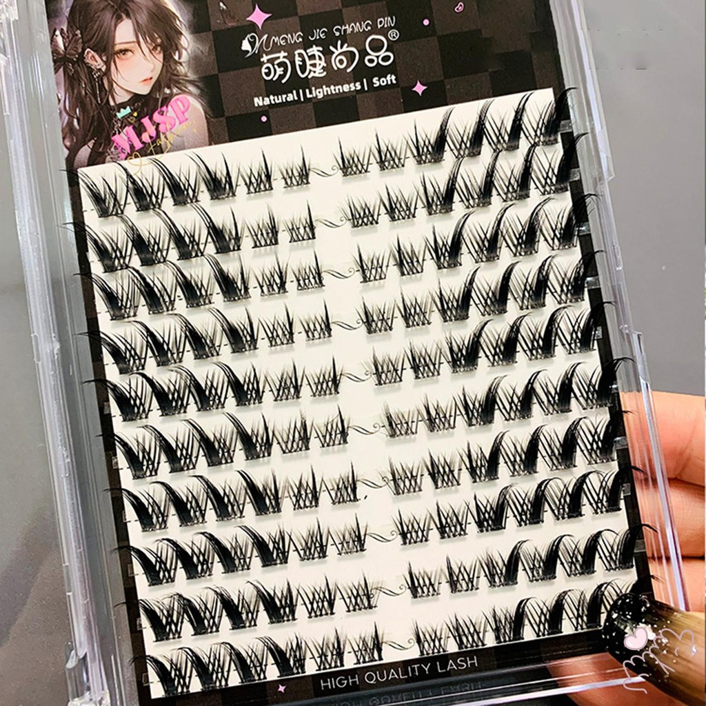 IOIIK Lash Cluster DIY Eyelash Extension Quick & Easy DIY Cosplay Lông mi giả