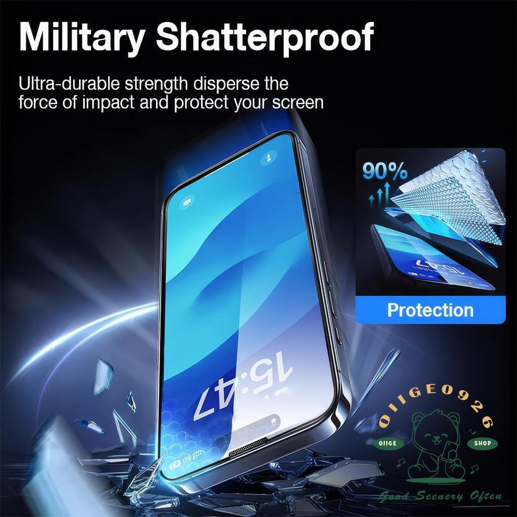 【 Phim bảo vệ iPhone16 】 Kính cường lực 99D HD cho iPhone15 Pro Max 14 13 12 11 7 / 8Plus XS XR Bảo vệ toàn màn hình