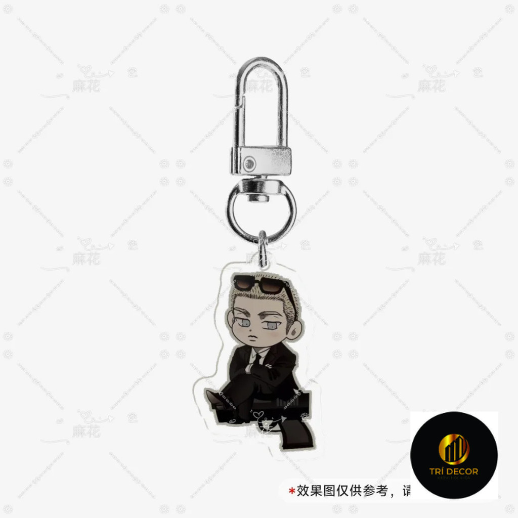 Shutline KeyChain Nam anime Móc Khóa Nữ acrylic Xe Cosplay Nhật Bản Móc Khóa Mặt Dây Chuyền Tiệc Điện Thoại Quyến Rũ
