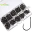 Bộ 100-500 Móc Câu Cá Thép Carbon Cao Thép Gai Sắc Nét Móc Câu Đá Thiết Bị Câu Cá Phụ Kiện Dụng Cụ [MỚI]