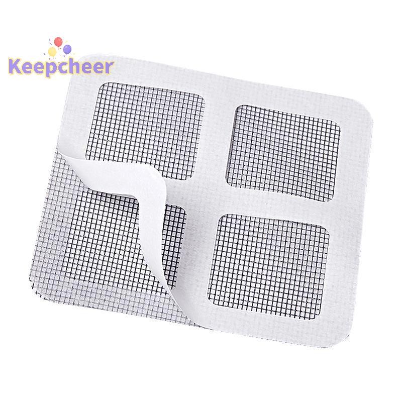[Keepcheer] 1 / 10 Cái Miếng Dán Thoát Nước Sàn Dùng Một Lần Tắm Thoát Nước Tóc Bắt Nắp Bồn Rửa Lọc Tóc Lọc Lưới Lọc Miếng Dán [Mới]