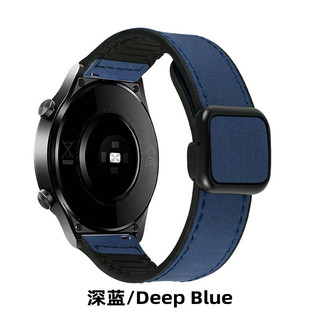 Dây đeo silicon bằng da 20mm 22mm cho Huawei Watch GT 4 3 Pro2 2E 46mm Dây đeo từ khóa dây đeo cổ tay Phụ kiện vòng tay correa