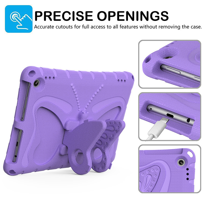Ốp lưng EVA an toàn cho trẻ em cho Amazon Fire HD8 HD8 Plus 2020 2022 HD10 HD10 Plus 2021 2023 Fire 7 2022 Fire Max 11 Vỏ máy tính bảng chống sốc