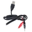 Niki 1m USB 5V Nam Dây Kiểm Tra Kẹp Dây Cáp Có Nút Chuyển Đổi Cho Đèn LED 5V Quạt Đồ Chơi Thiết Bị Điện Tử