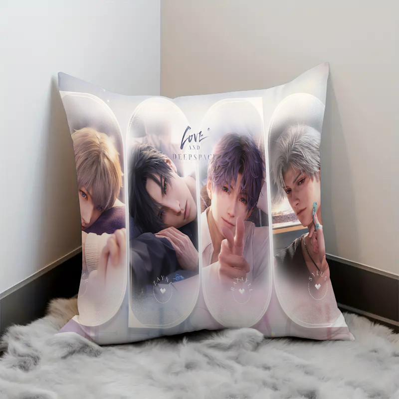 Vỏ gối Sylvus Love and Deepspace Throw Vỏ gối in một mặt (Không có gối)