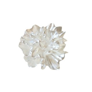 Zhao Lusi cùng phong cách Pháp siêu tiên nữ ba chiều nếp gấp hoa phụ kiện nhựa tự làm Bông tai thủ công chất liệu đầu bán buôn