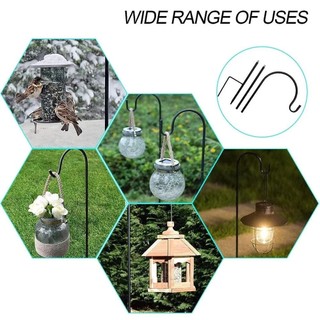 Jkdesign Móc cây, Chân đế trang trí sân vườn Móc chăn cừu, Phụ kiện đèn lồng Móc treo cọc sân vườn Chân đế cây ngoài trời