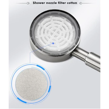 Bộ lọc vòi hoa sen Tấm lót bông lõi lọc nước Cotton Vòi phun áp lực Đầu vòi hoa sen PP Cotton Lọc lưới hoa sen Bộ tròn Cotton