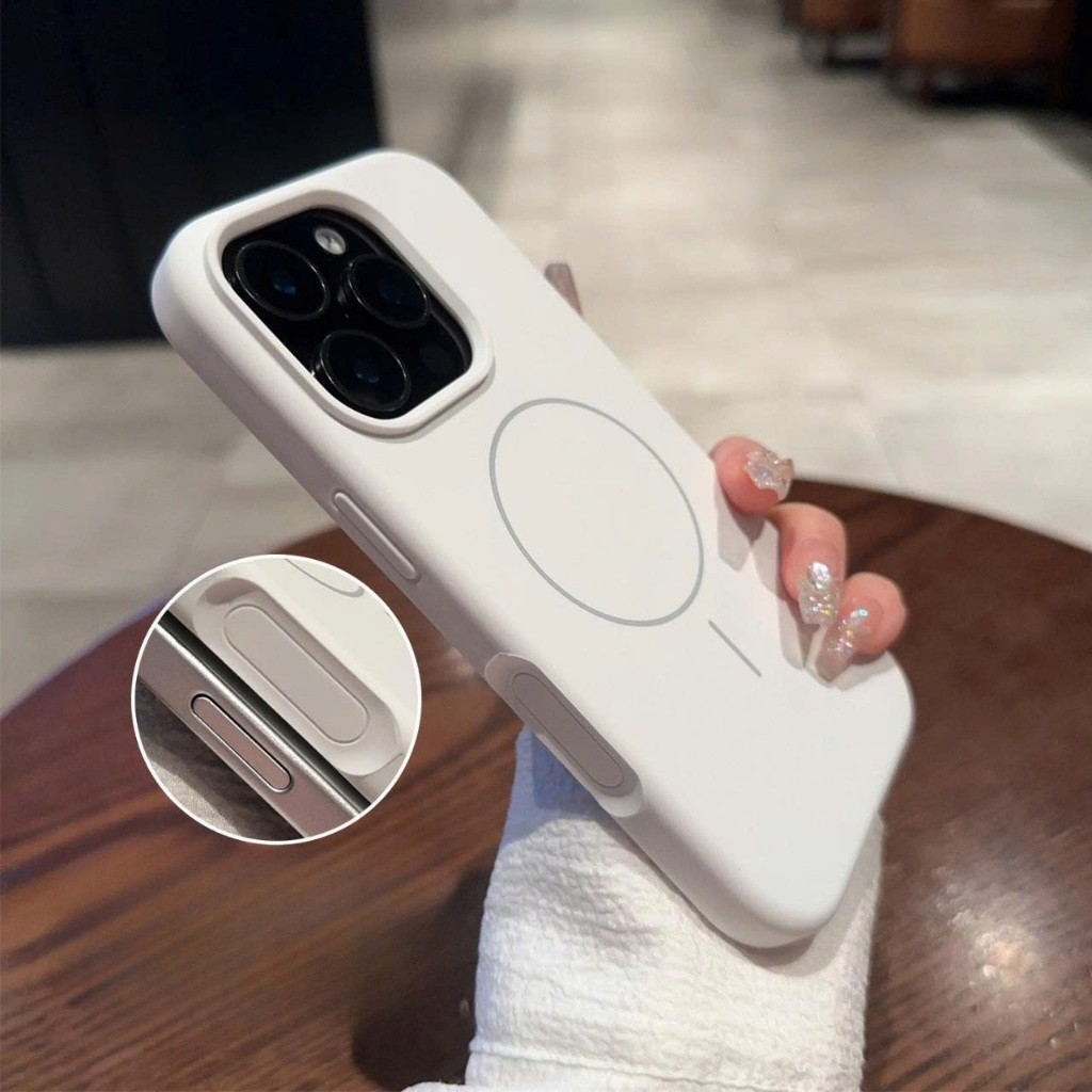 Ốp Lưng iPhone Silicon Từ Tính Chống Bẩn Có Dây Đeo,Chống Sốc Bảo Vệ Camera (KHÔNG HỘP) iP 11/12/13/14/15/16/17/Pro/Max