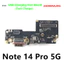 Note13 Note14 USB Cổng Sạc Nhanh Dock Sạc Cắm Bảng Kết Nối Flex Cho Xiaomi Redmi Note 13 14 Pro Plus Pro + 4G 5G