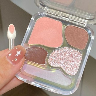 Little Ondine Bốn Màu Nằm tằm Bảng Phấn Mắt Làm Sáng Ngọc Trai Nổi Bật Đường Viền Một Màu Tự Nhiên Kết Xuất Phấn Mắt Bảng