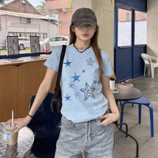 áo baby tee ôm body Xanh tím than style hàn quốc đồ girl phố Eleclassm áo thun local brand
