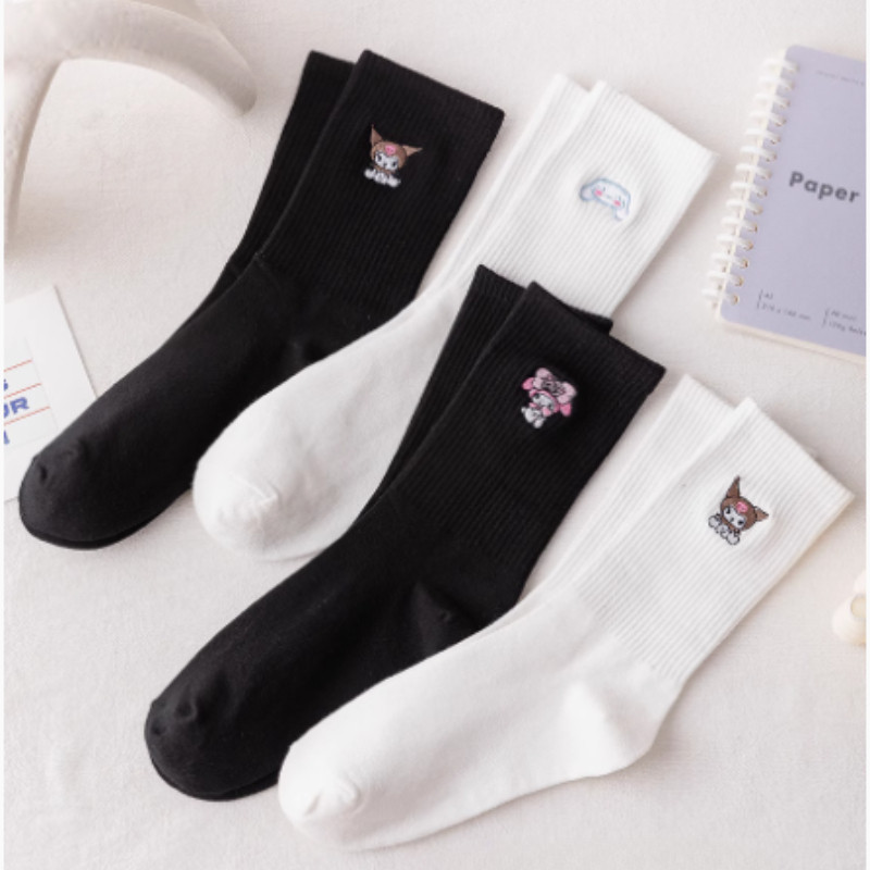 Tất Cotton Cute Cho Bé Gái, Phong Cách Nhật Bản, Mềm Mại Thân Thiện Với Da