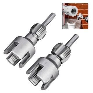 Dụng Cụ Mở Ren Ống Nước Đa Năng – Khai Thác Ren Trong Ngoài 20MM 25MM Gắn Máy Khoan