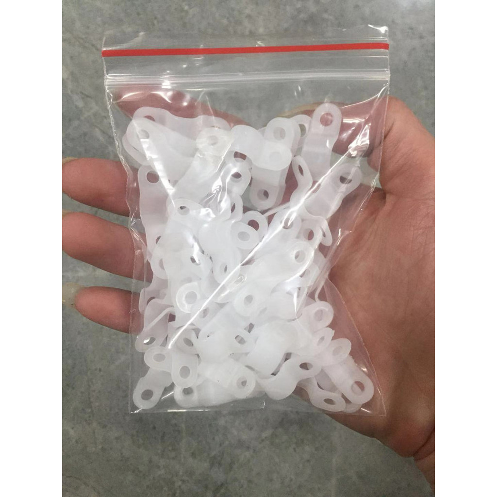 Tủ Lạnh Tủ Lạnh Đồng Kẹp Ống Thép Cố Định Kẹp Tủ Đông Khay Giữ Ống Đồng Kẹp Sắt Tấm Thẻ Nhựa