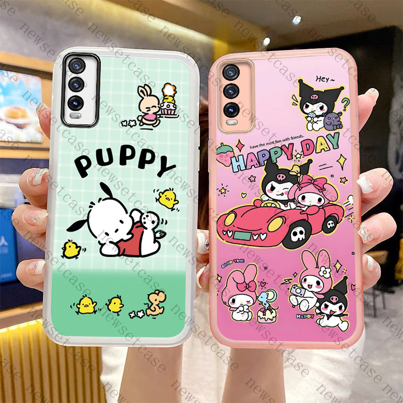 Ốp lưng vivo y20 vivo y12s y20s Vỏ điện thoại có màng bảo vệ ống kính