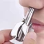 Dụng cụ cắt tỉa lông mũi bằng thép không gỉ lưỡi sắc bén, máy cắt lông mũi an toàn tiện lợi tặng cọ vệ sinh