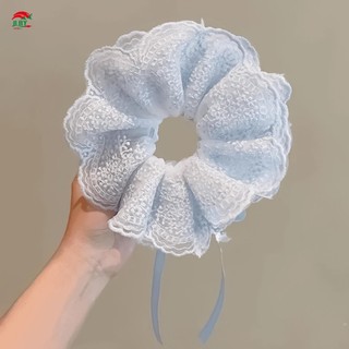 Scrunchie ren không hư tổn cho nữ và bé gái, phù hợp tiệc và hàng ngày