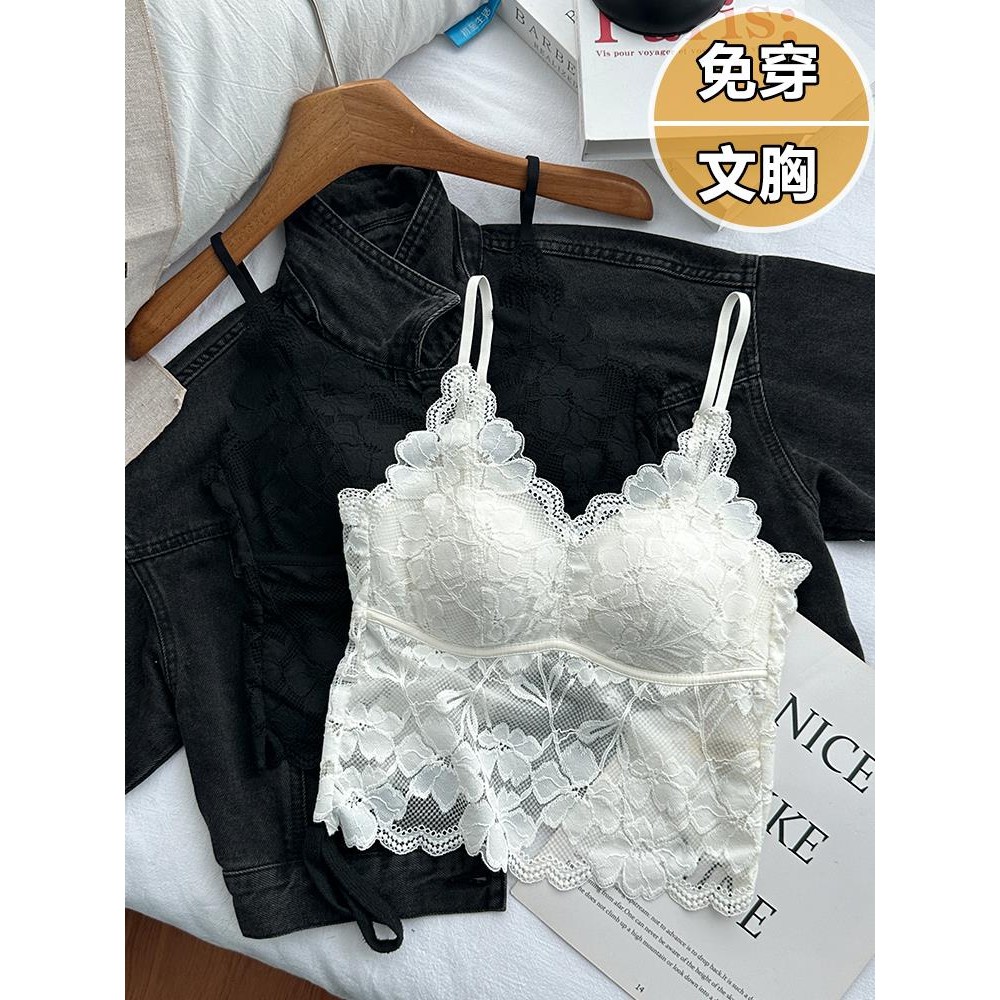 Ren Pháp Lưng Đẹp Cổ Chữ V Cổ Tròn Nữ Giữa Chiều Dài Ống Top