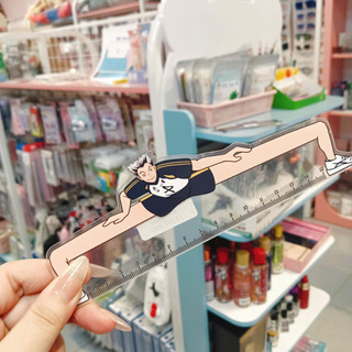 Thước Kẻ Anime Chân Dài Độc Lạ 15cm – Siêu Xinh, Fan Cứng Không Thể Bỏ Qua Thước Kẻ Hình Nhân Vật Anime