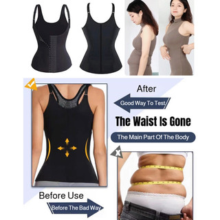 『 Brelira 』 Áo Corset Giảm Béo Liền Mạch Thoáng Khí Cho Nữ Body Shapewear Eo Bụng Huấn Luyện Lưng Body Shaper Plus Size Quần Lót