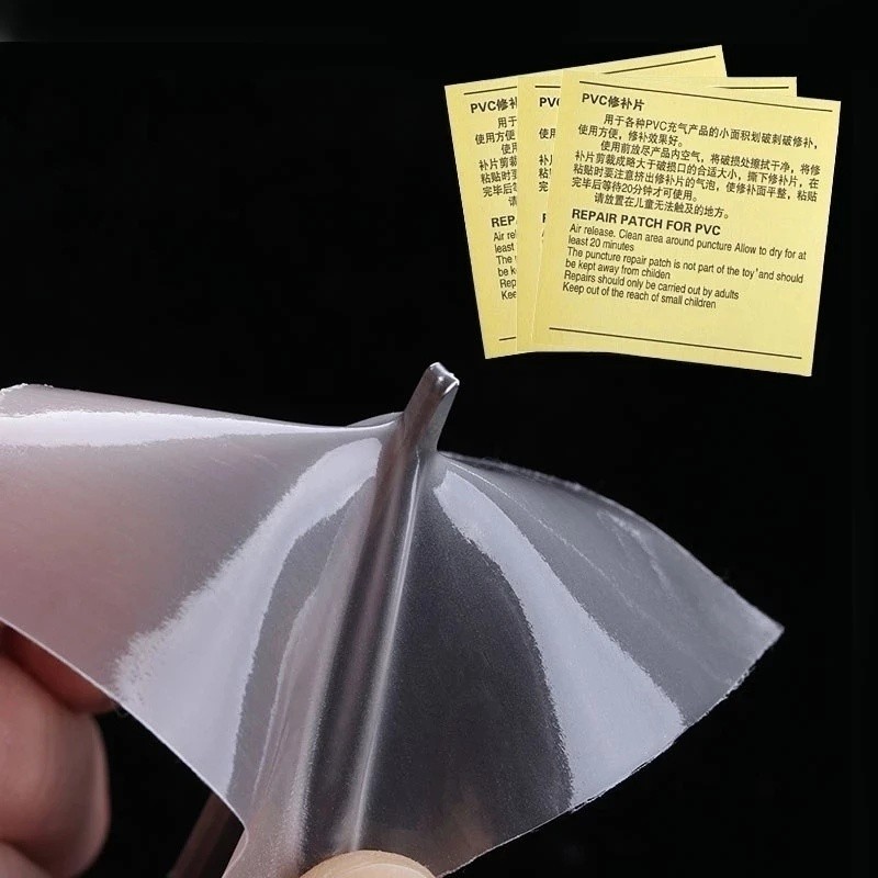 【COD】Set 20 Miếng Dán Vá Bể Bơi Bơm Hơi Tự Dính PVC Trong Suốt Chống Thấm Nước Hiệu Quả