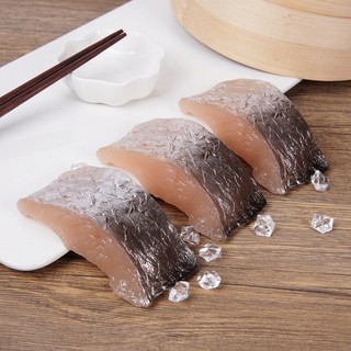 Nhân Tạo Lát Cá Thực Tế Mô Phỏng Giả Tươi Cá Mẫu Hiển Thị Để Chụp Ảnh Trang Trí Nhà Hàng Trưng Bày Trang Trí Thực Phẩm Giả Trang Trí