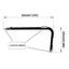Cầu thang JUIC Dải chống trượt, Cầu thang phản quang tự dính, Băng an toàn bước PVC 100cm chống thấm nước Mẫu giáo
