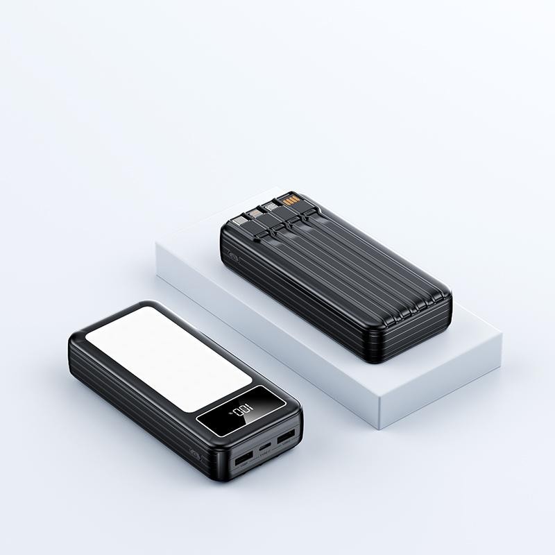 Sạc Dự Phòng 50000mAh tích hợp đèn pin, Dung lượng cực khủng, sạc được nhiều thiết bị