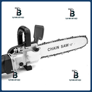 Bộ Chuyển Đổi cưa xích gắn máy mài cầm tay tra dầu tự động, Lưỡi cưa xích, bộ lam xích