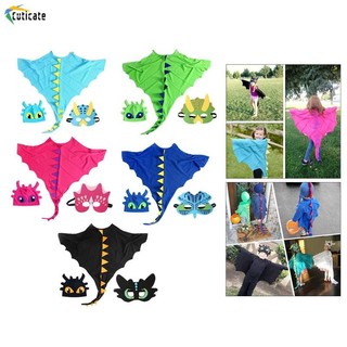 Trang phục rồng không răng Trang phục khủng long với trang phục cánh rồng cho trẻ em Halloween Mardi