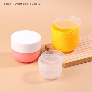 [savemoneyeveryday] 100 / 200 / 300 / 500g Chai có thể nạp lại bằng nhựa màu hồng Lọ trang điểm rỗng Mặt du lịch / Kem dưỡng da toàn thân Dầu xả mỹ phẩm [vn]