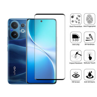 1-2 Chiếc Vivo V60 5G Kính Cường Lực Bảo Vệ Màn Hình Cho Vivo V50 V40 V30e V30 Lite V29 V27 Pro 4G 5G Phim Bảo Vệ Kính Chống Va Đập