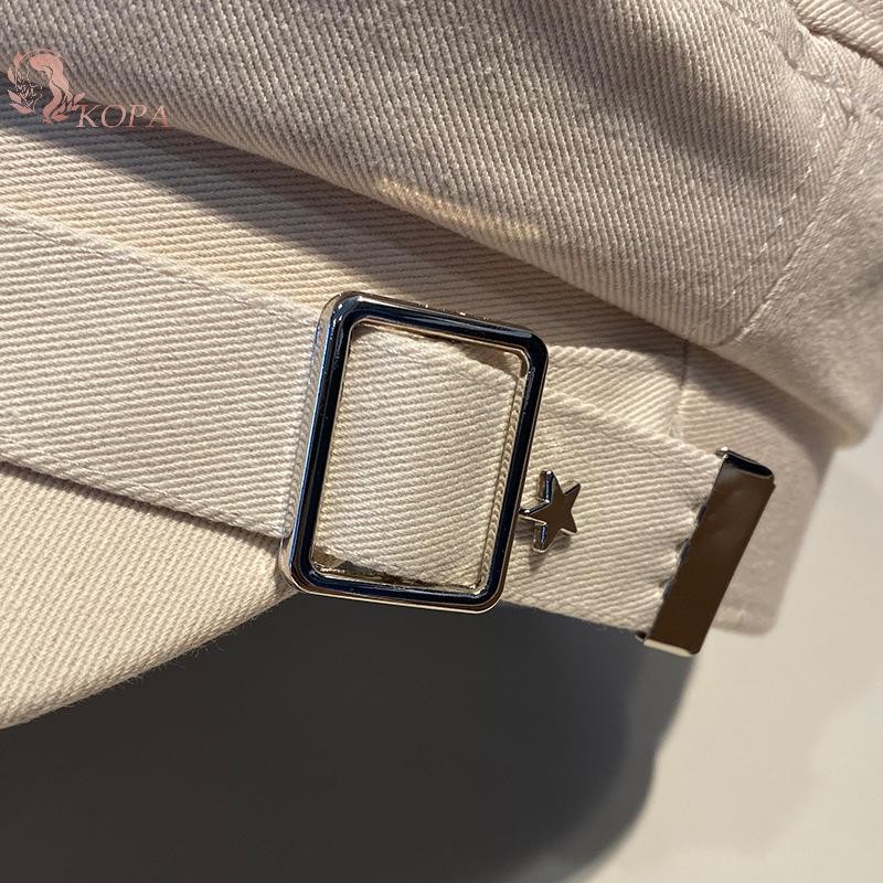 KOPA Mũ Nồi Cotton Nữ - Phong Cách Hải Quân Retro, Chất Liệu Cotton, Thiết Kế Họa Sỹ