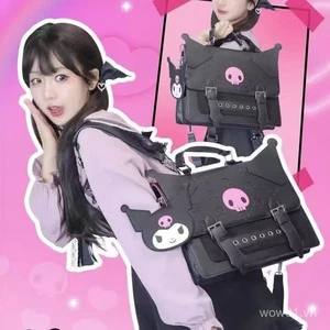 Bán Chạy Kuromi Đồng Thương Hiệu Túi Nữ Phong Cách Mới Nguyên Bản Túi Có Thể Là Ba Lô Đơn jk Túi Preppy Túi Xách