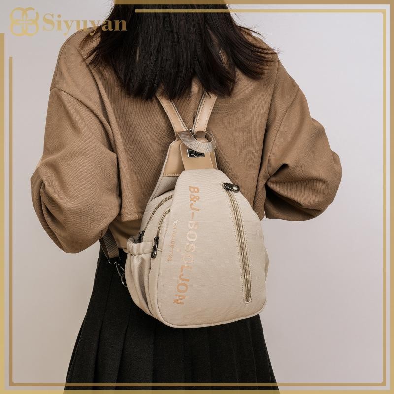 Siyuyan Thường Ngày Nữ Đeo Ngang Ngực Túi Thời Trang Unisex Du Lịch Ba Lô Nhiều Túi Nữ Đeo Vai Nữ Sử Dụng Hàng Ngày Fanny Pack VN