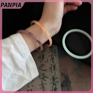 PANPIA-Mmitation Đá Mã Não Vòng Tay Nữ Tinh Tế Vòng Tay Phụ Kiện Thời Trang Vòng Tay Jingle Quà Tặng