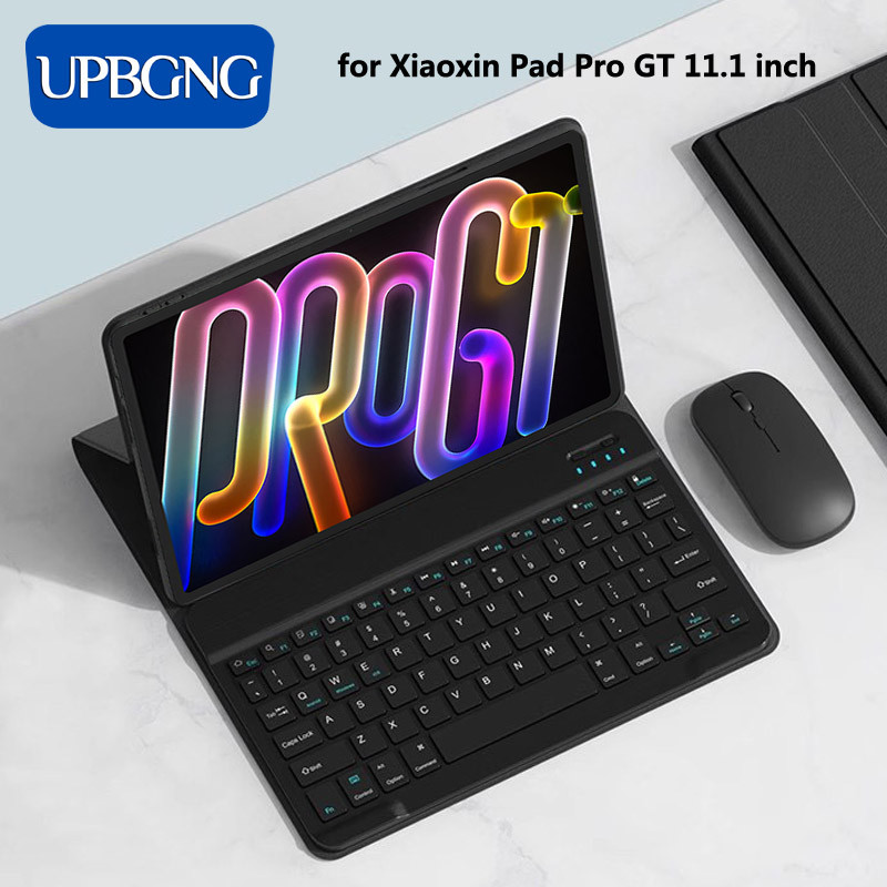 Bao Da Có Vỏ Bàn Phím Cho Xiaoxin Pad Pro GT 11.1 inch Funda Stand Shell Bàn Phím Không Dây Cho Lenovo Pad Pro GT Phụ Kiện