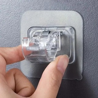2 Chiếc Móng Tay Không Rèm Kẹp Móc Rèm Thanh Giá Đỡ Móc Tự Dính Có Thể Điều Chỉnh Rèm Tường Cố Định Kẹp Treo Giá Đỡ 6 chiếc ổn định chống thấm phù hợp dùng cho gia đình căn hộ văn phòng và không gian nhỏ