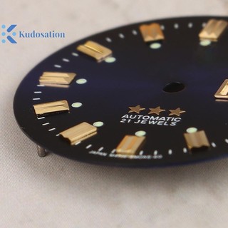 Kudosation Vintage Đồng Hồ Mặt Số DIY Phần 3 Ngôi Sao Lịch Kép Văn Học Đồng Hồ Nam Phụ Kiện Cho 46941 / 46943 Phong Trào