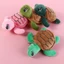 DARON Dễ Thương Rùa Móc Khóa Kawaii Móc Khóa Túi Trang Trí Đồ Chơi Nhồi Bông Dễ Thương Sáng Tạo Sang Trọng Rùa Búp Bê