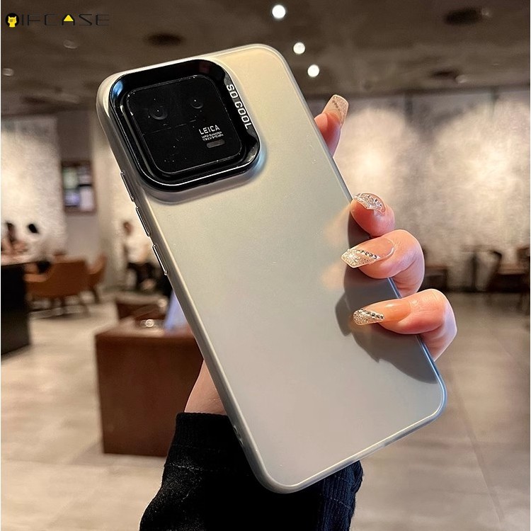 Dành Cho Redmi K70 K60 K50 K40 Gaming K30 Pro Ultra K70E K40S K30i Ốp Điện Thoại Laser Sáng Bóng Lấp Lánh Kinh Doanh Mờ Mờ Sang Trọng Đen Trắng Bạc Vỏ Đơn Giản Ốp Lưng