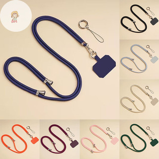 Dây đeo chéo TWE Dây đeo vòng cổ Đa năng Điều chỉnh điện thoại di động Dây dài có kẹp Dây buộc chống mất VN
